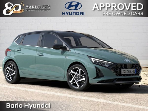 Hyundai i20 Hatchback, Petrol, 2025, Green