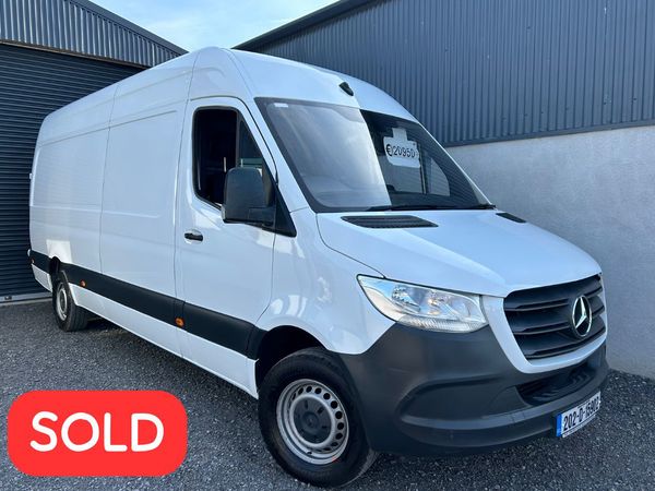 Mercedes-Benz Sprinter Van, Diesel, 2020, White