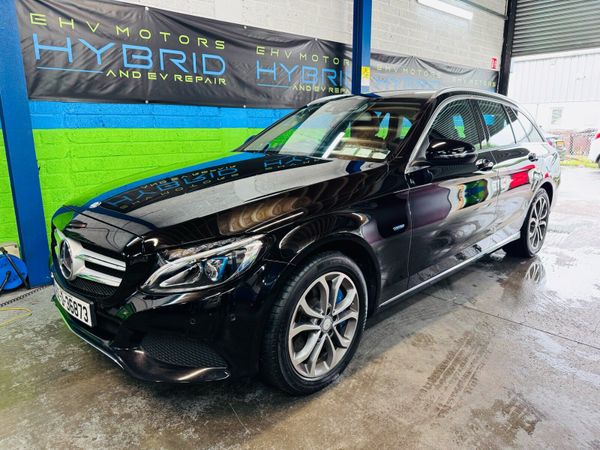 Mercedes-Benz C-Class Estate, Petrol Plug-in Hybrid, 2016, Black