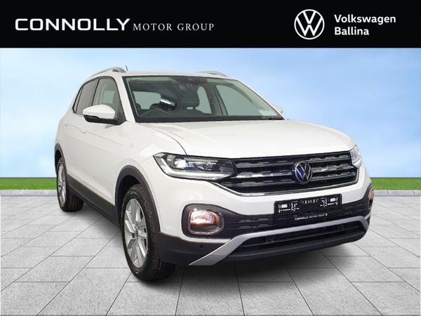 Volkswagen T-Cross Crossover, Petrol, 2025, White