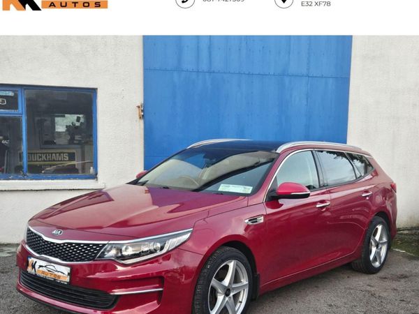 Kia Optima Estate/Jeep, Diesel, 2018, Red