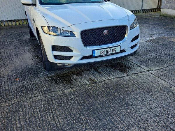 Jaguar F-Pace SUV, Diesel, 2018, White