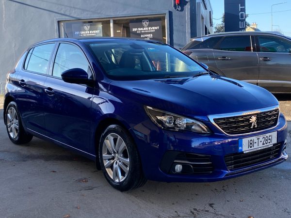 Peugeot 308 Hatchback, Diesel, 2018, Blue