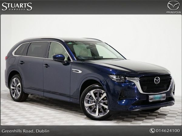 Mazda CX-80 SUV, Hybrid, 2025, Blue