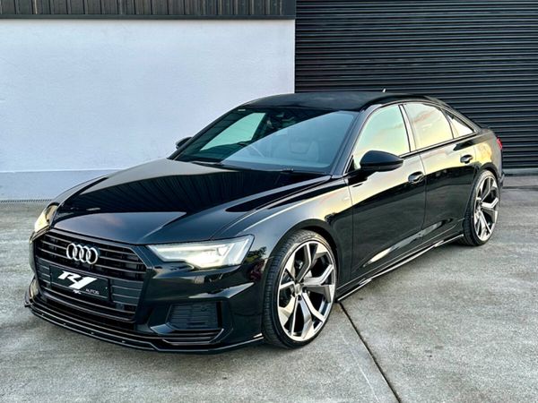 Audi A6 Saloon, Diesel Hybrid, 2019, Black