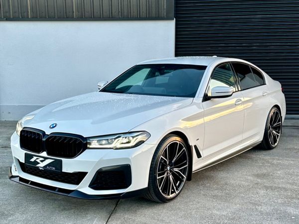 BMW 5-Series Saloon, Diesel, 2021, White