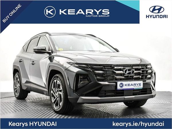 Hyundai Tucson SUV, Petrol Hybrid, 2025, Green