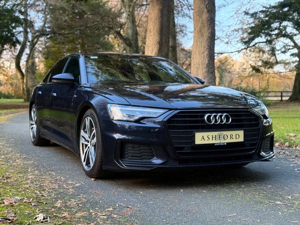 Audi A6 Saloon, Diesel, 2018, Blue