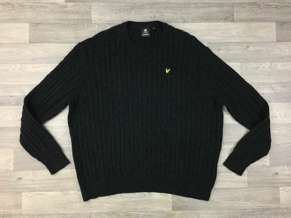 Lyle & scott cable knit jumper best sale