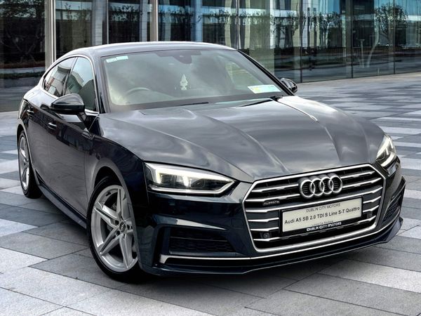 Audi A5 Hatchback, Diesel, 2017, Grey