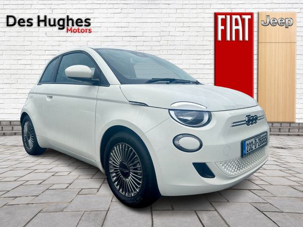 Fiat 500e Hatchback, Electric, 2023, White