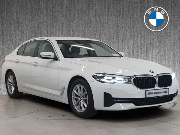 BMW 5-Series Saloon, Diesel, 2022, White