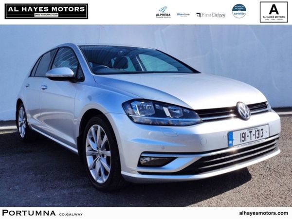 Volkswagen Golf Hatchback, Diesel, 2019, Silver