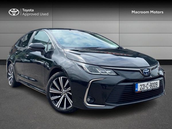 Toyota Corolla Saloon, Hybrid, 2022, Black