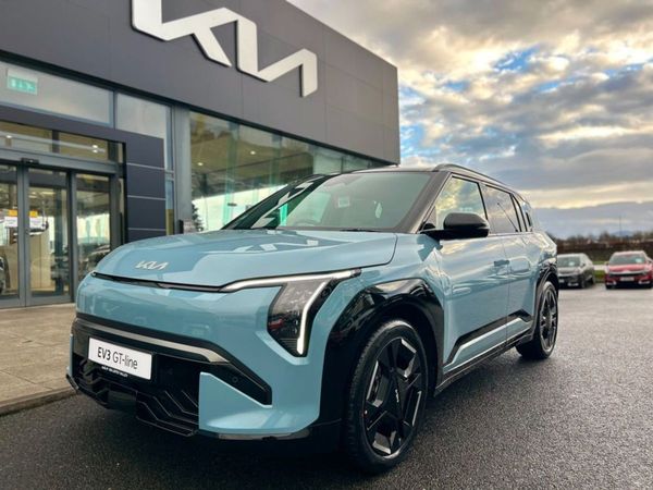 Kia EV3 SUV, Electric, 2025, Blue