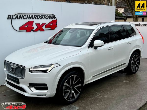 Volvo XC90 SUV, Petrol Hybrid, 2023, White