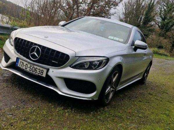 Mercedes-Benz C-Class Coupe, Diesel, 2017, Silver