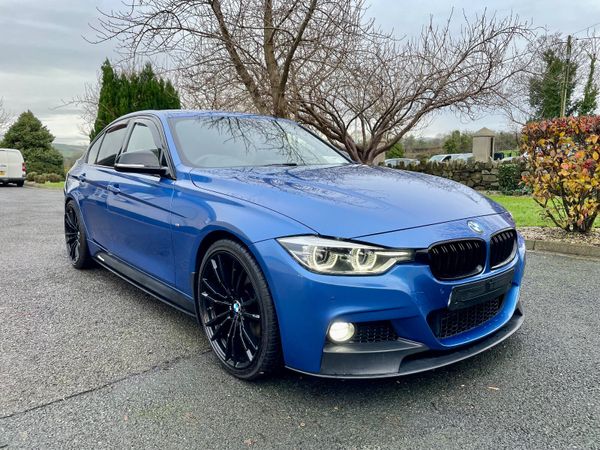 BMW 3-Series Saloon, Diesel, 2018, Blue