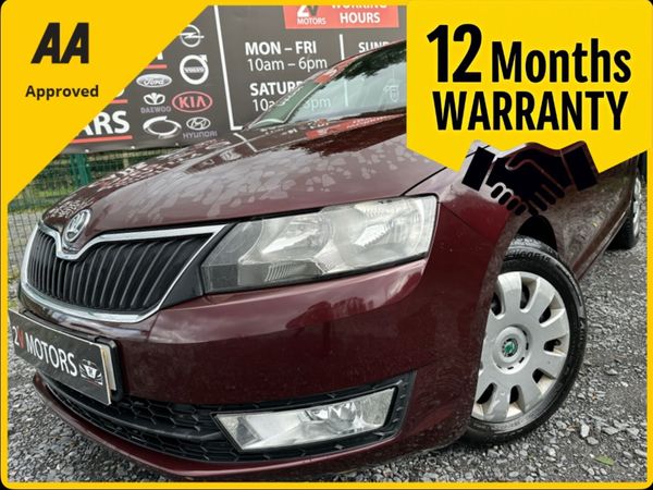 Skoda Rapid Saloon, Diesel, 2013, Red