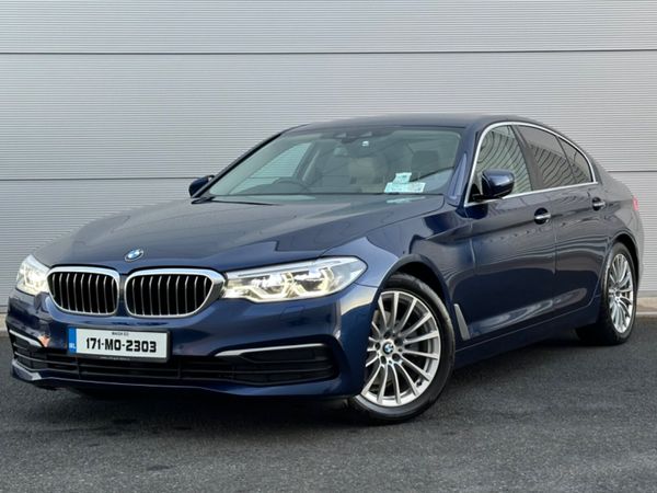 BMW 5-Series Saloon, Diesel, 2017, Blue