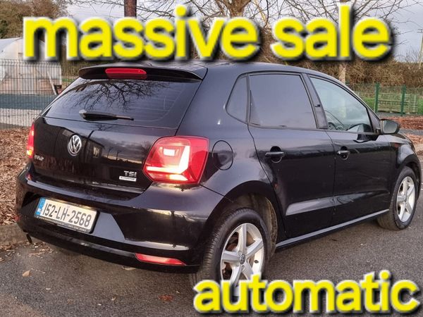 Volkswagen Polo Hatchback, Petrol, 2015, Black