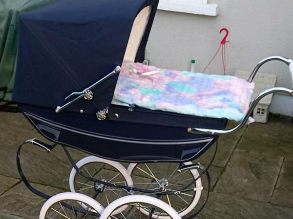 Childs silver cross pram online