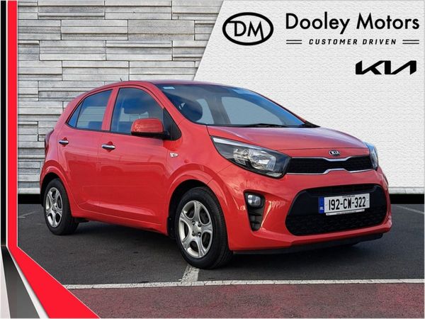 Kia Picanto Hatchback, Petrol, 2019, Red