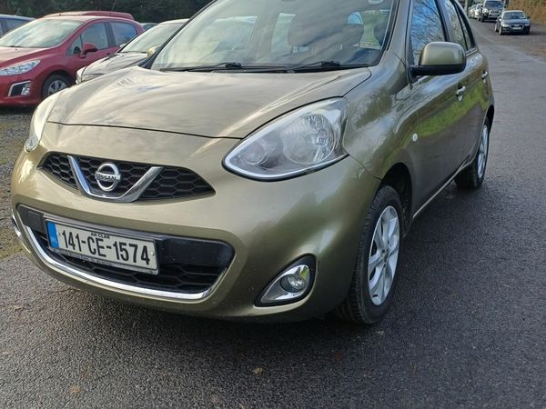 Nissan Micra Hatchback, Petrol, 2014, Green