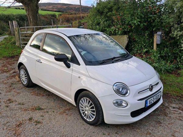 Fiat 500 Hatchback, Petrol, 2016, White