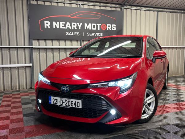 Toyota Corolla Hatchback, Petrol Hybrid, 2022, Red