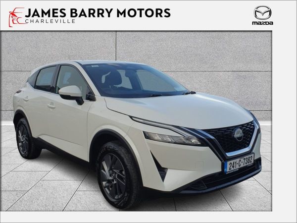 Nissan Qashqai MPV, Petrol Hybrid, 2024, White