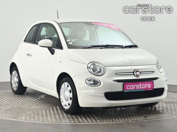 Fiat 500 Hatchback, Petrol, 2019, White