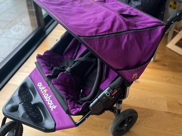 Out and about double buggy ireland hotsell