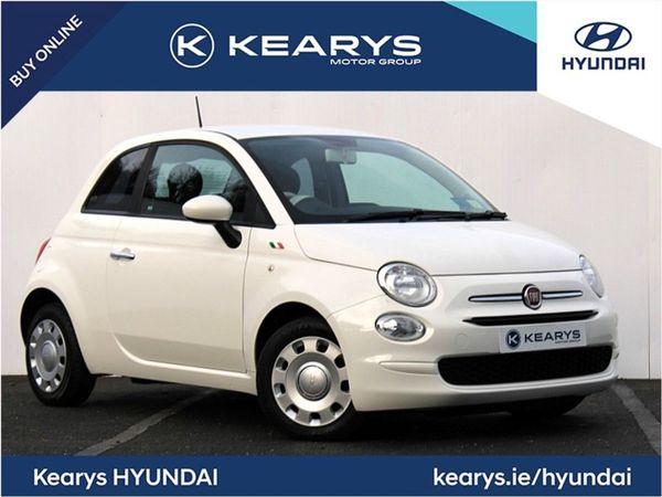 Fiat 500 Hatchback, Petrol, 2021, Cream