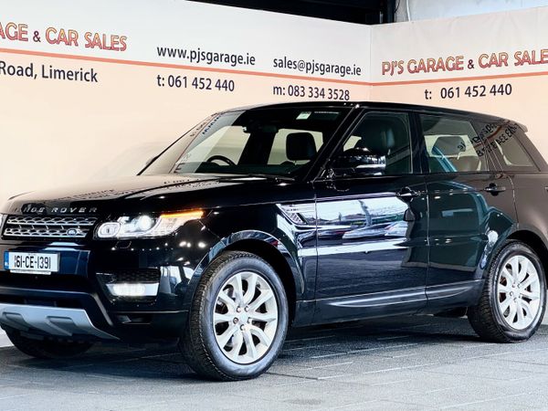 Land Rover Range Rover Sport SUV, Diesel, 2016, Black