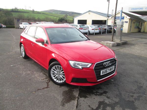 Audi A3 Hatchback, Diesel, 2017, Red