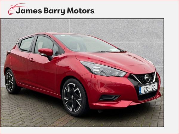 Nissan Micra Hatchback, Petrol, 2022, Red