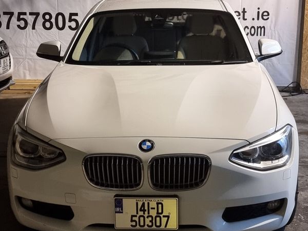 BMW 1-Series Hatchback, Petrol, 2014, White