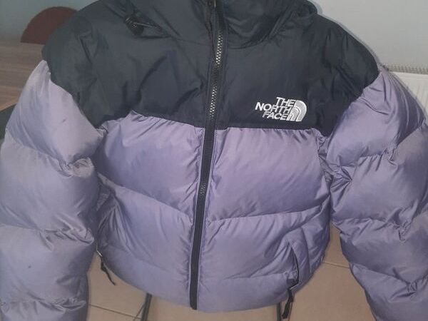 North face nuptse 1996 grey hotsell