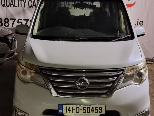 Nissan Serena MPV, Petrol Hybrid, 2014, White