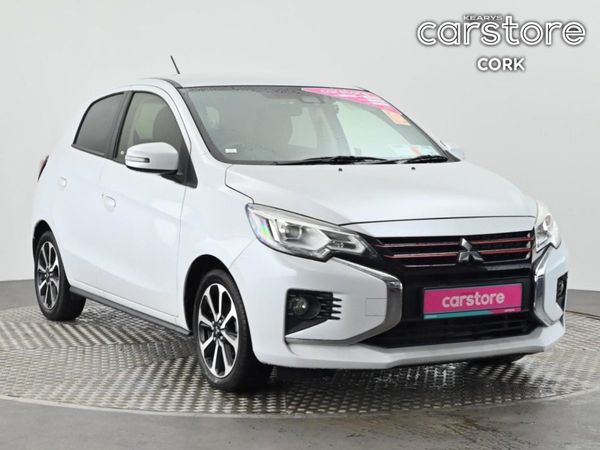 Mitsubishi Mirage Hatchback, Petrol, 2022, White