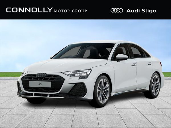 Audi A3 Saloon, Petrol, 2025, White