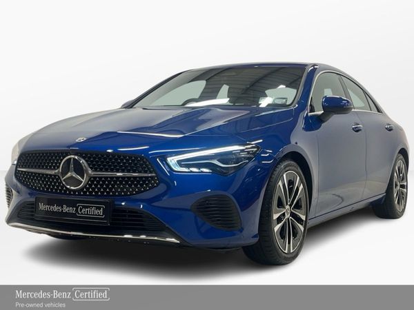 Mercedes-Benz CLA Saloon, Petrol Hybrid, 2024, Blue