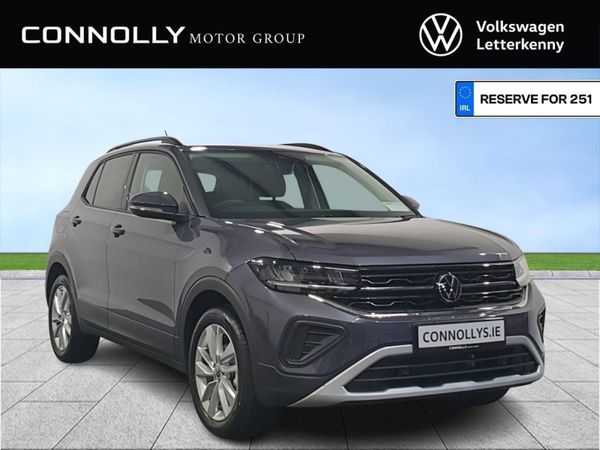 Volkswagen T-Cross Crossover, Petrol, 2025, Grey