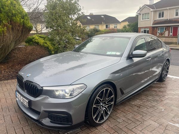 BMW 5-Series Saloon, Diesel, 2017, Blue