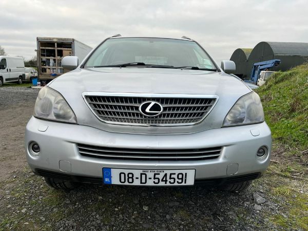 Lexus RX SUV, Petrol Hybrid, 2008, Silver