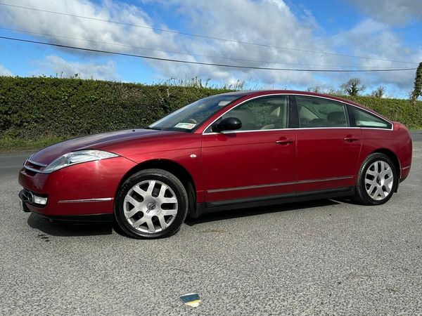 Citroen C6 Saloon, Diesel, 2007, Red