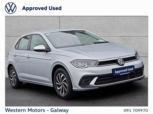 Volkswagen Polo Hatchback, Petrol, 2024, Silver