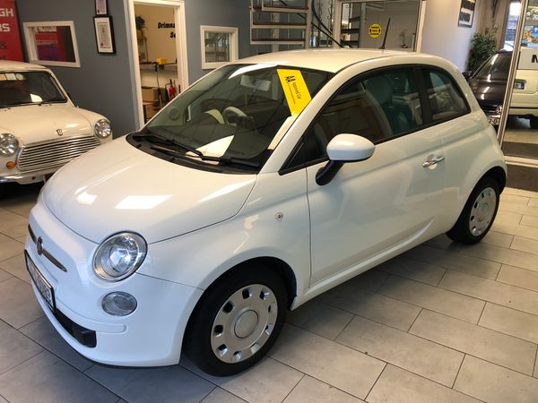Fiat 500 Hatchback, Petrol, 2015, White
