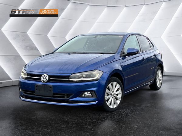 Volkswagen Polo Hatchback, Petrol, 2018, Blue